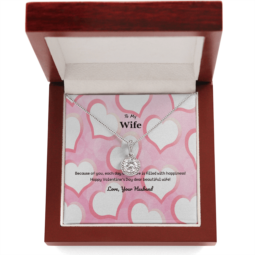 Wife Valentines Gift Filled With Happiness Eternal Union Necklace - Eternal Hope