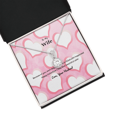 Wife Valentines Gift Filled With Happiness Eternal Union Necklace - Eternal Hope
