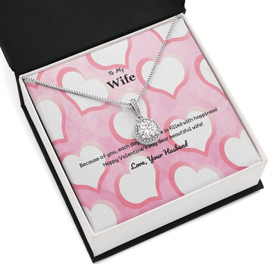 Wife Valentines Gift Filled With Happiness Eternal Union Necklace - Eternal Hope