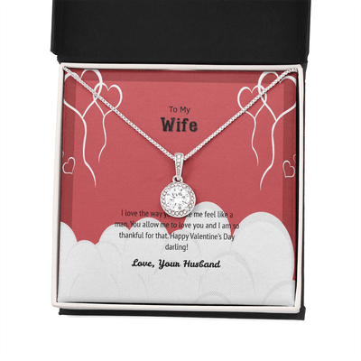 Wife Valentines Gift I Love The Way Eternal Union Necklace - Eternal Hope