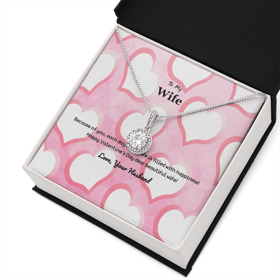 Wife Valentines Gift Filled With Happiness Eternal Union Necklace - Eternal Hope