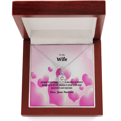 Wife Valentines Gift Growing Up With You Eternal Union Necklace - Eternal Hope