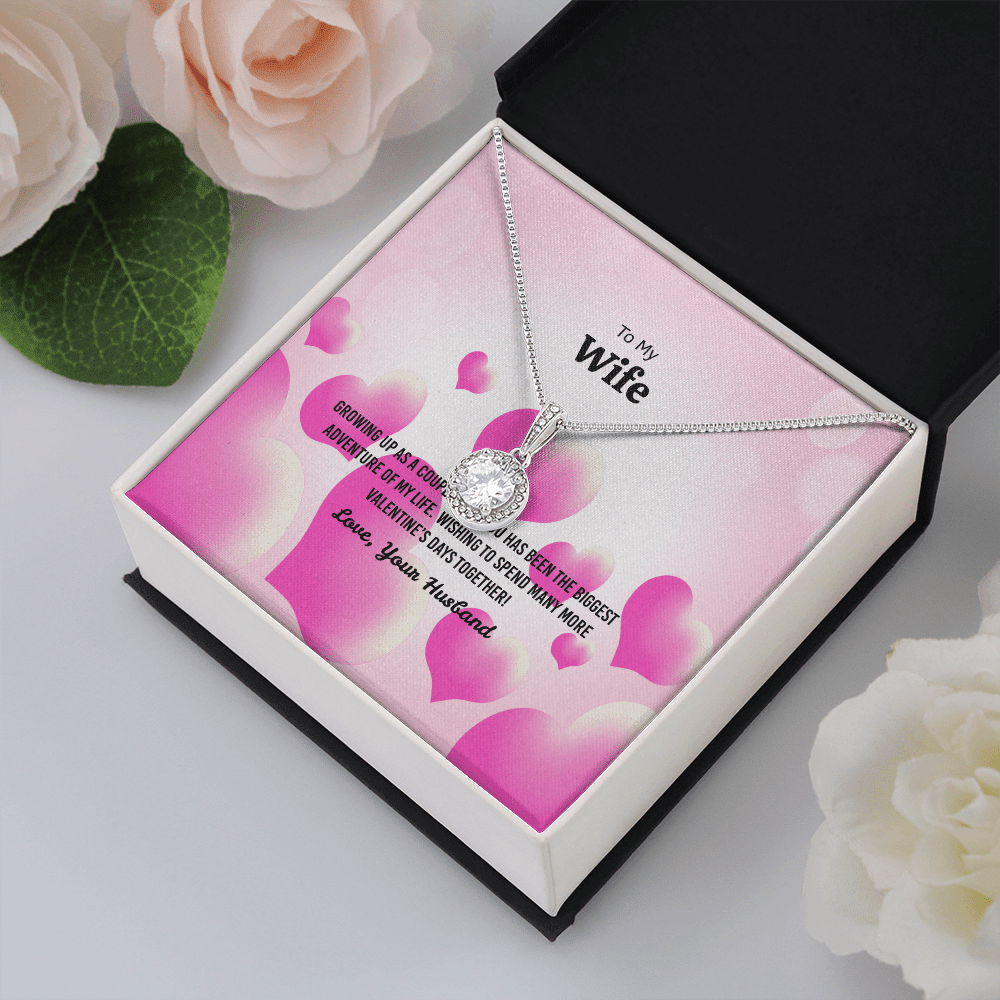 Wife Valentines Gift Growing Up With You Eternal Union Necklace - Eternal Hope