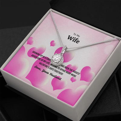 Wife Valentines Gift Growing Up With You Eternal Union Necklace - Eternal Hope