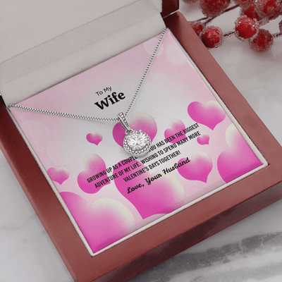 Wife Valentines Gift Growing Up With You Eternal Union Necklace - Eternal Hope