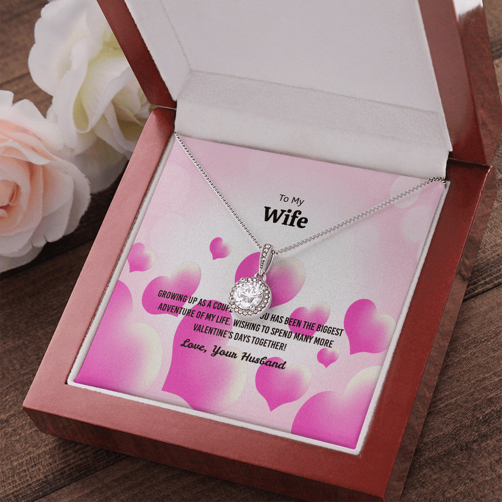 Wife Valentines Gift Growing Up With You Eternal Union Necklace - Eternal Hope