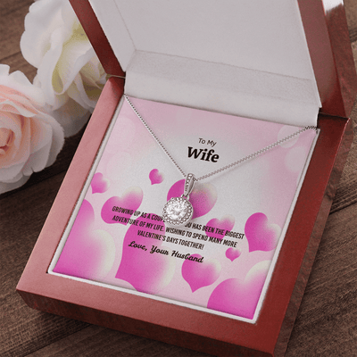 Wife Valentines Gift Growing Up With You Eternal Union Necklace - Eternal Hope
