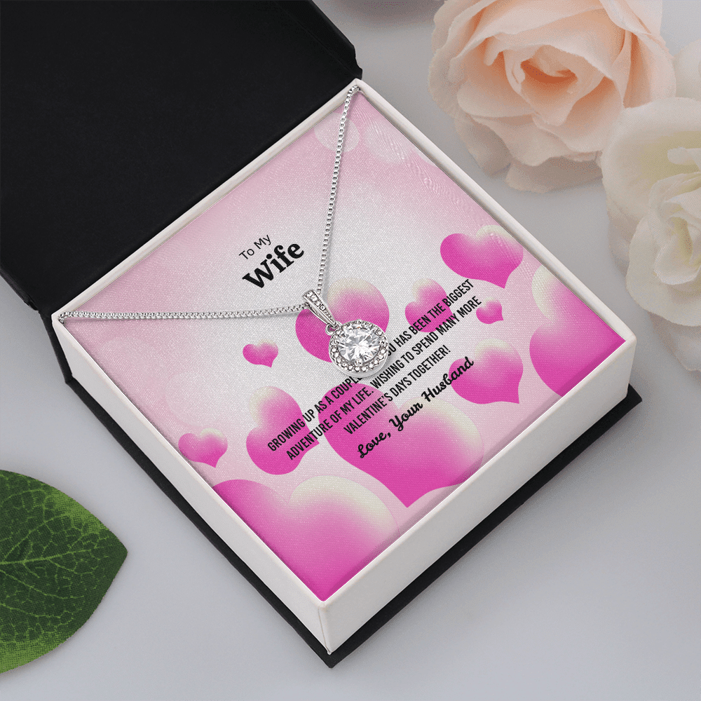 Wife Valentines Gift Growing Up With You Eternal Union Necklace - Eternal Hope