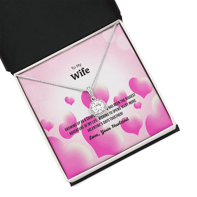 Wife Valentines Gift Growing Up With You Eternal Union Necklace - Eternal Hope