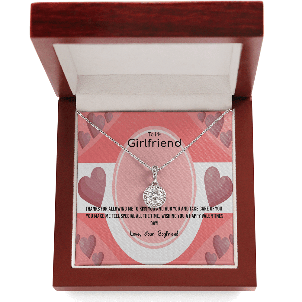 To My Girlfriend Valentines Gift Feeling Special Eternal Union Necklace - Eternal Hope