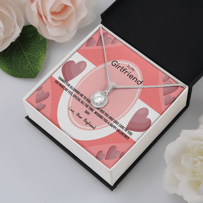 To My Girlfriend Valentines Gift Feeling Special Eternal Union Necklace - Eternal Hope