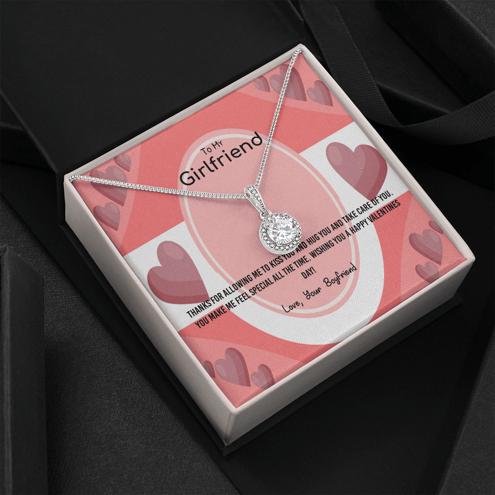 To My Girlfriend Valentines Gift Feeling Special Eternal Union Necklace - Eternal Hope