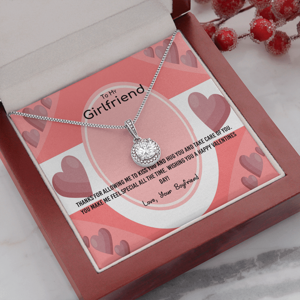 To My Girlfriend Valentines Gift Feeling Special Eternal Union Necklace - Eternal Hope