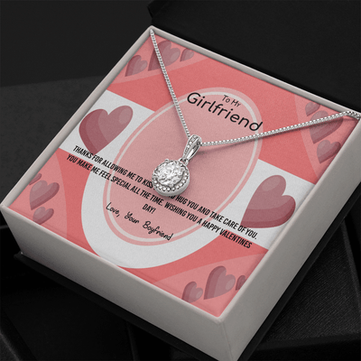 To My Girlfriend Valentines Gift Feeling Special Eternal Union Necklace - Eternal Hope