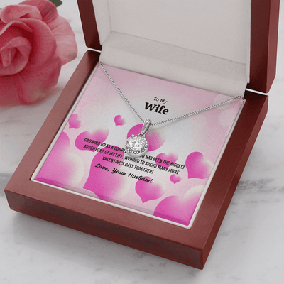 Wife Valentines Gift Growing Up With You Eternal Union Necklace - Eternal Hope