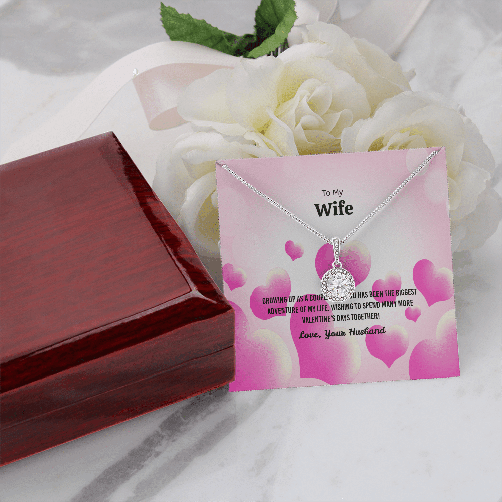 Wife Valentines Gift Growing Up With You Eternal Union Necklace - Eternal Hope