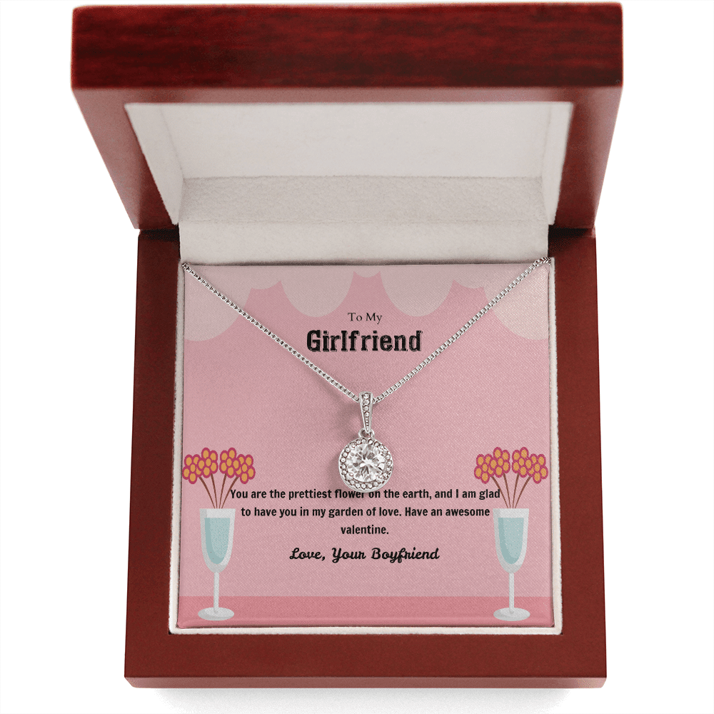 To My Girlfriend Valentines Gift Garden of Love Eternal Union Necklace - Eternal Hope