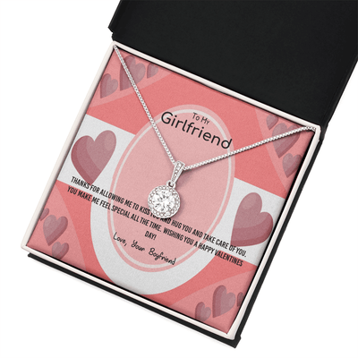 To My Girlfriend Valentines Gift Feeling Special Eternal Union Necklace - Eternal Hope
