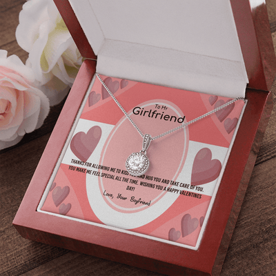 To My Girlfriend Valentines Gift Feeling Special Eternal Union Necklace - Eternal Hope