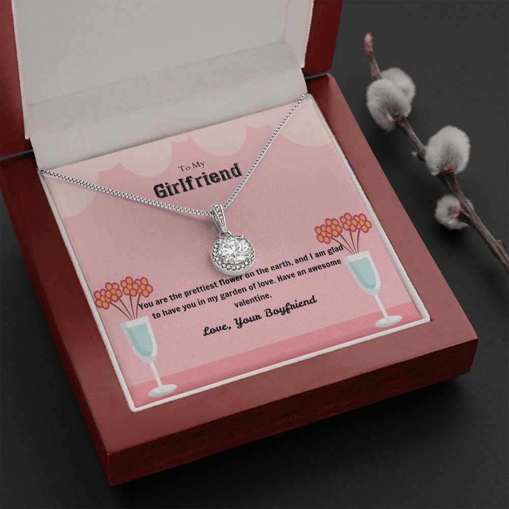 To My Girlfriend Valentines Gift Garden of Love Eternal Union Necklace - Eternal Hope