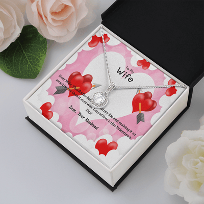 Wife Valentines Gift Life Much Better Eternal Union Necklace - Eternal Hope