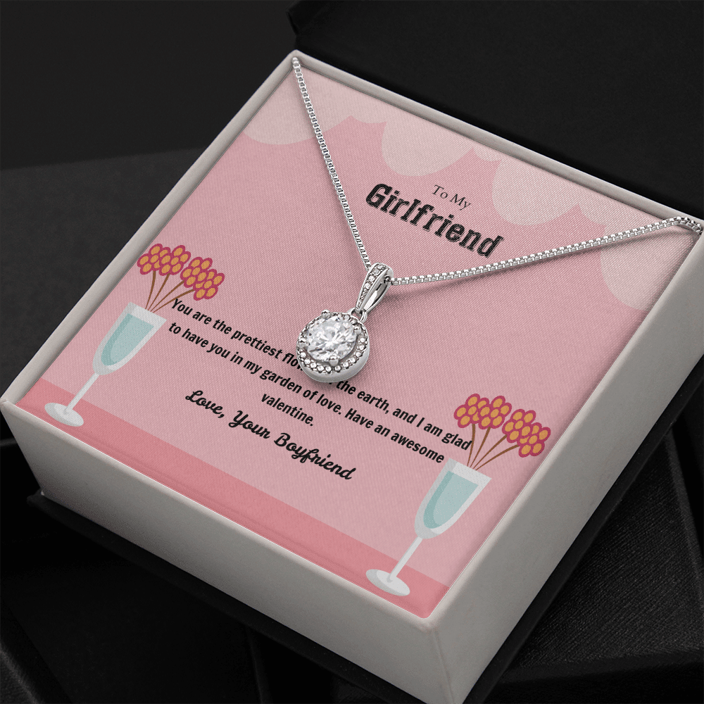 To My Girlfriend Valentines Gift Garden of Love Eternal Union Necklace - Eternal Hope