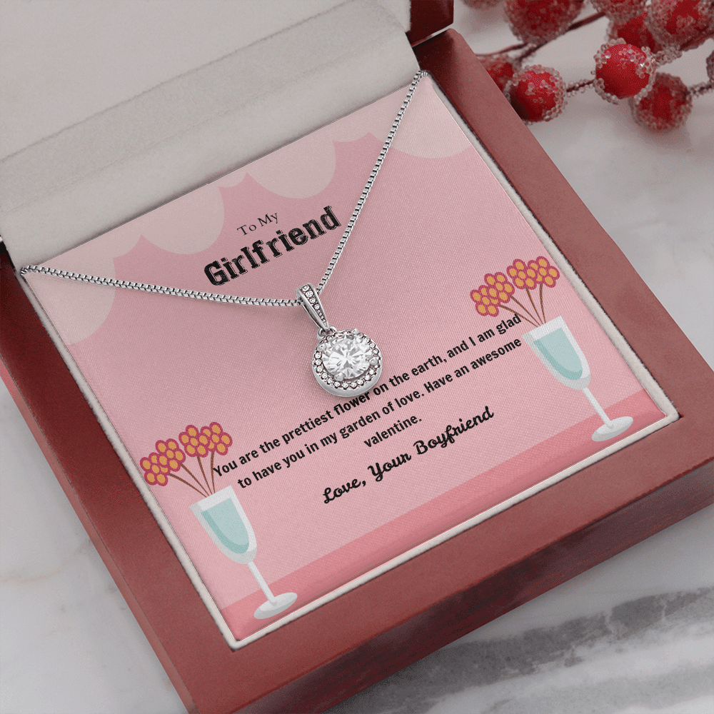 To My Girlfriend Valentines Gift Garden of Love Eternal Union Necklace - Eternal Hope