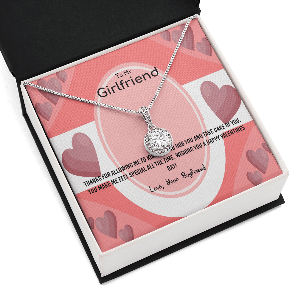 To My Girlfriend Valentines Gift Feeling Special Eternal Union Necklace - Eternal Hope