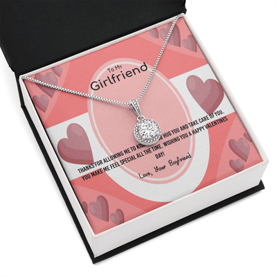 To My Girlfriend Valentines Gift Feeling Special Eternal Union Necklace - Eternal Hope