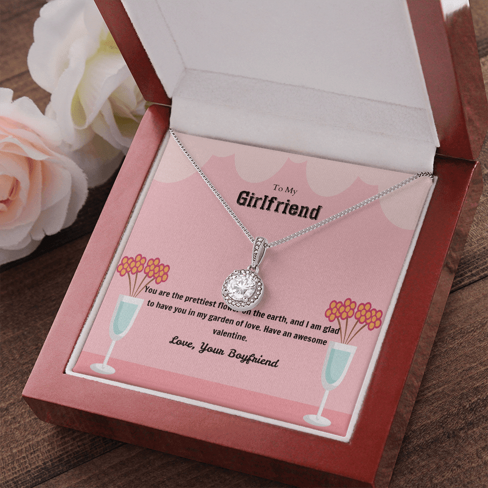 To My Girlfriend Valentines Gift Garden of Love Eternal Union Necklace - Eternal Hope