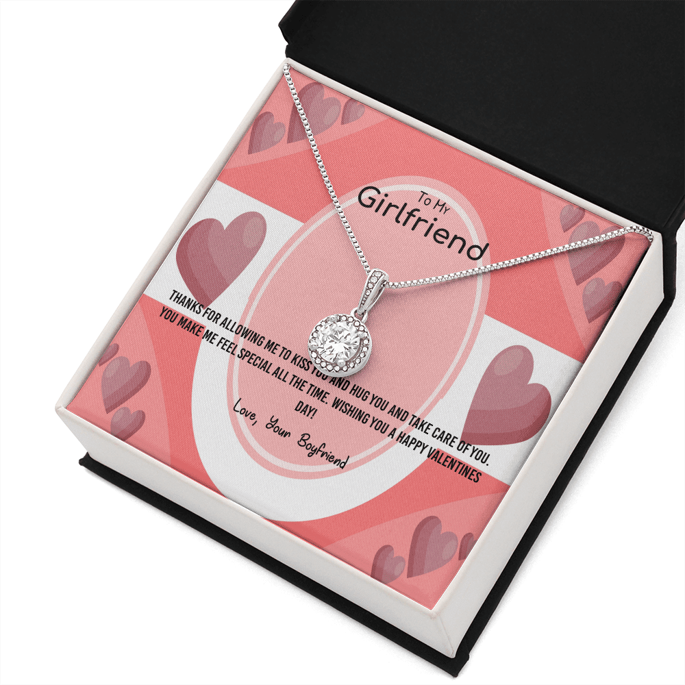To My Girlfriend Valentines Gift Feeling Special Eternal Union Necklace - Eternal Hope