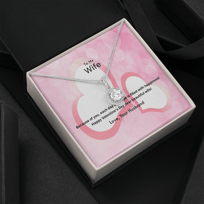 Wife Valentines Gift Each Day Eternal Union Necklace - Eternal Hope