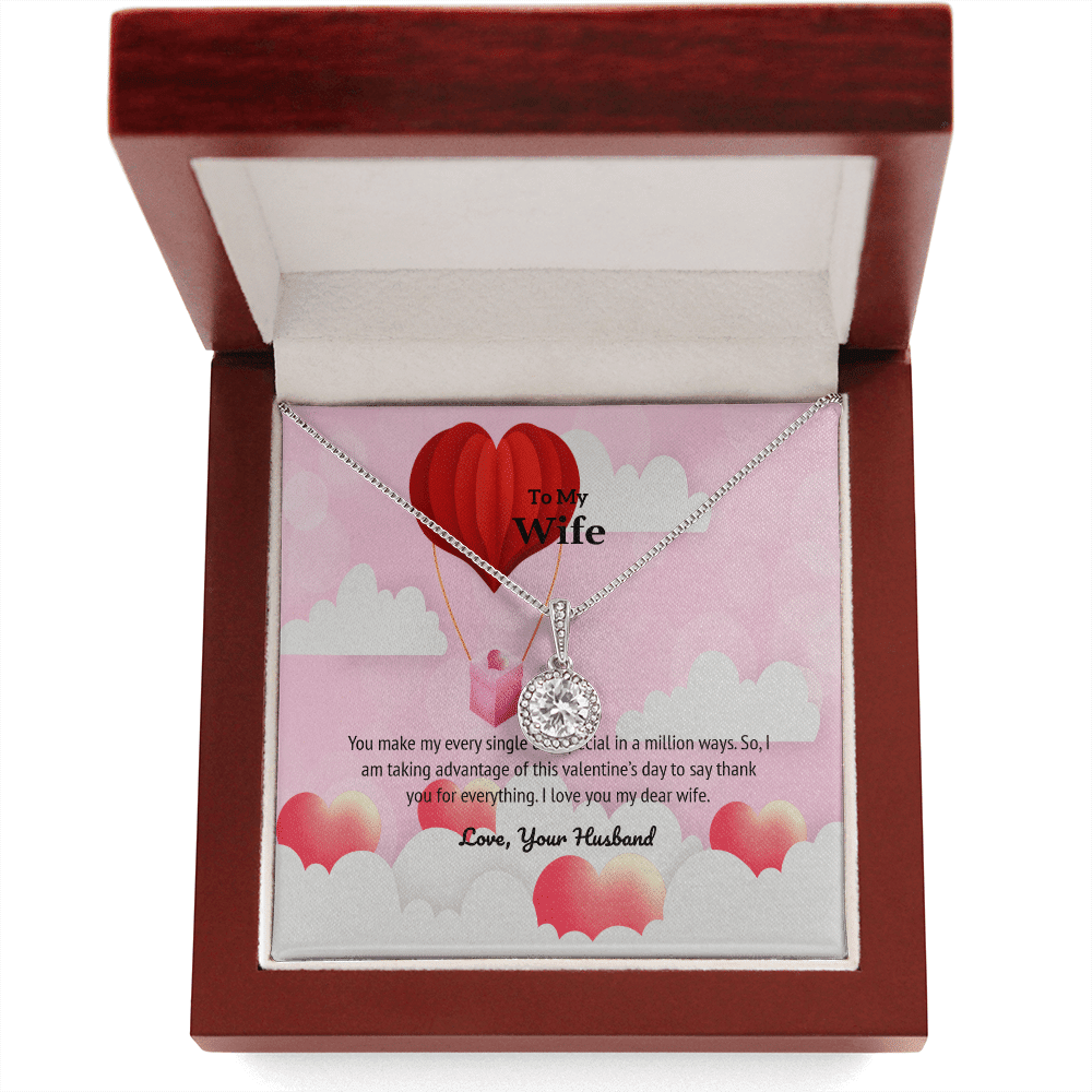 Wife Valentines Gift Special in a Million Ways Eternal Union Necklace - Eternal Hope