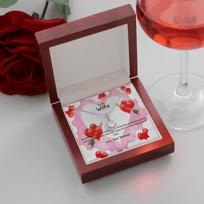 Wife Valentines Gift Life Much Better Eternal Union Necklace - Eternal Hope