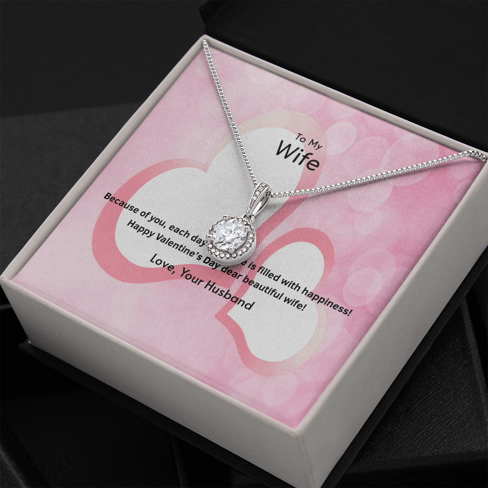 Wife Valentines Gift Each Day Eternal Union Necklace - Eternal Hope