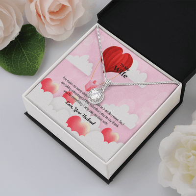 Wife Valentines Gift Special in a Million Ways Eternal Union Necklace - Eternal Hope