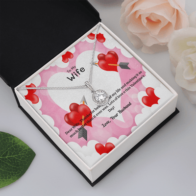 Wife Valentines Gift Life Much Better Eternal Union Necklace - Eternal Hope