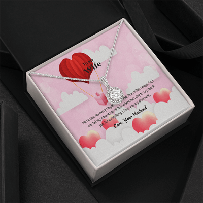 Wife Valentines Gift Special in a Million Ways Eternal Union Necklace - Eternal Hope