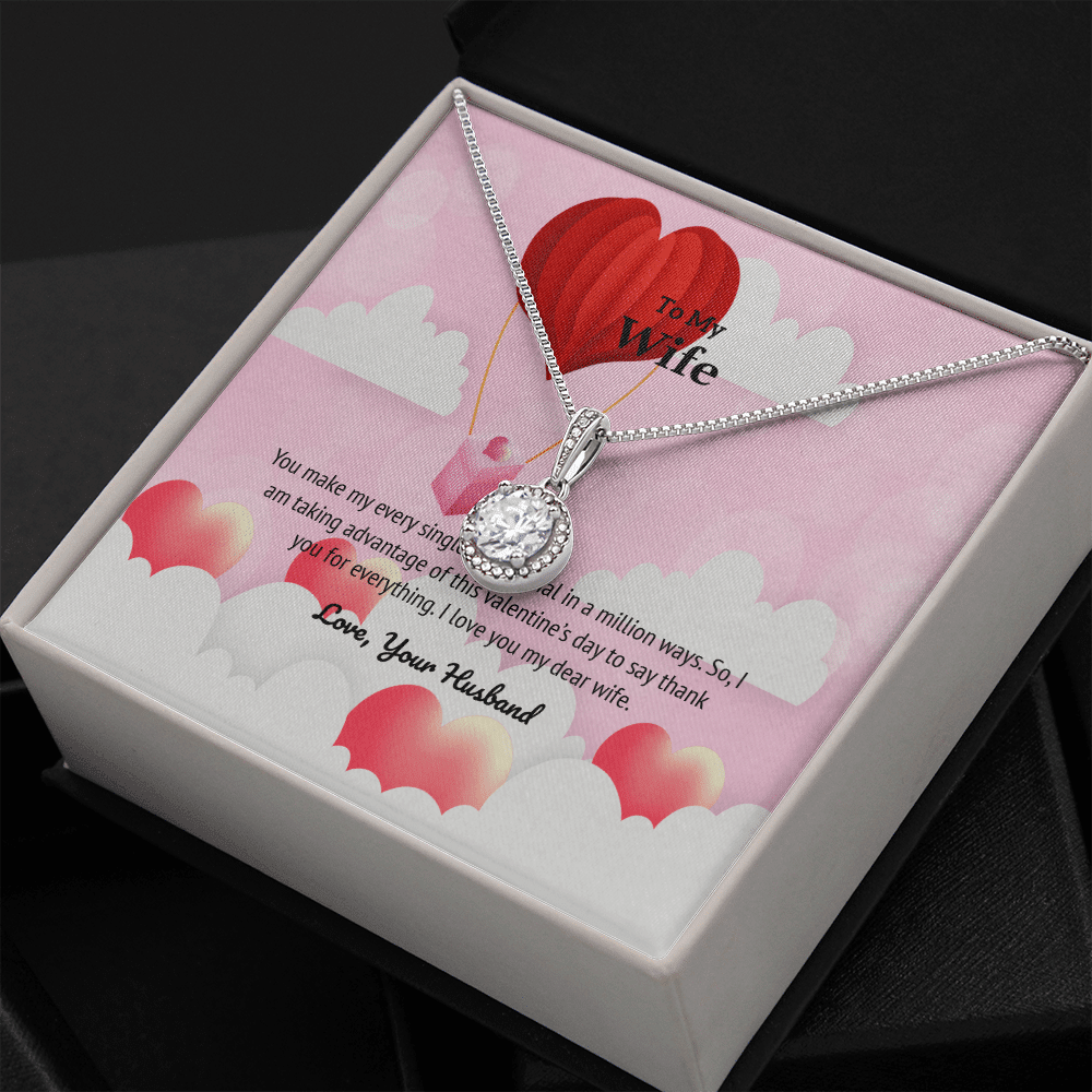 Wife Valentines Gift Special in a Million Ways Eternal Union Necklace - Eternal Hope