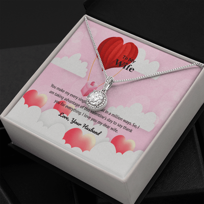 Wife Valentines Gift Special in a Million Ways Eternal Union Necklace - Eternal Hope