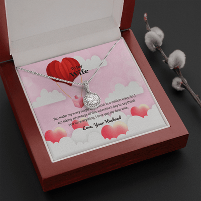 Wife Valentines Gift Special in a Million Ways Eternal Union Necklace - Eternal Hope