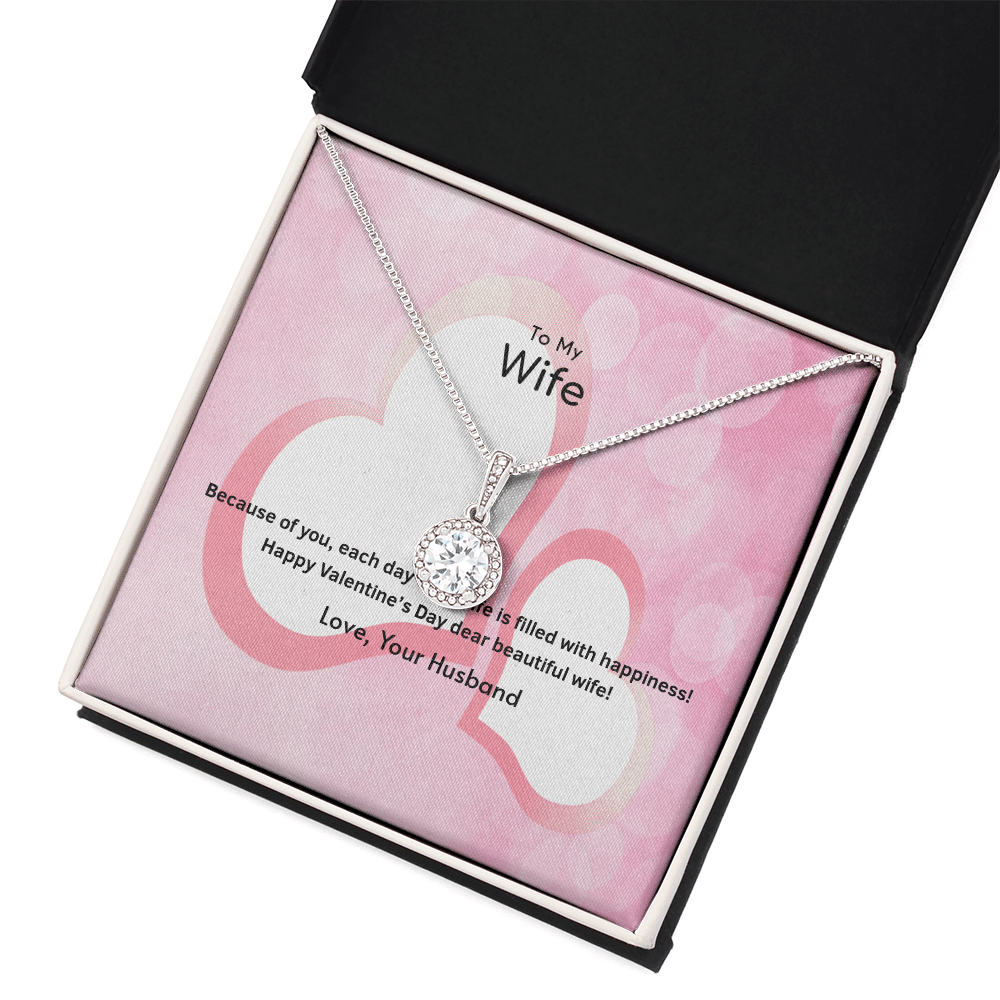 Wife Valentines Gift Each Day Eternal Union Necklace - Eternal Hope