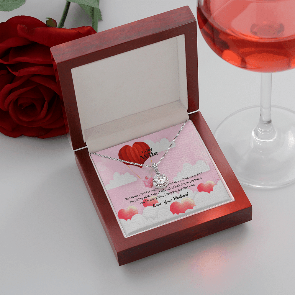 Wife Valentines Gift Special in a Million Ways Eternal Union Necklace - Eternal Hope