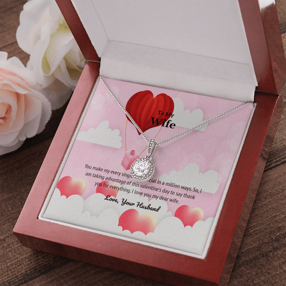 Wife Valentines Gift Special in a Million Ways Eternal Union Necklace - Eternal Hope