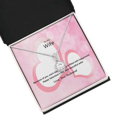 Wife Valentines Gift Each Day Eternal Union Necklace - Eternal Hope