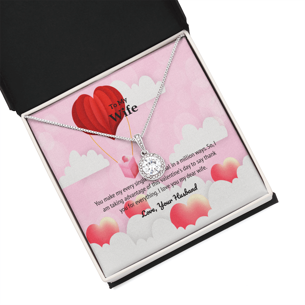 Wife Valentines Gift Special in a Million Ways Eternal Union Necklace - Eternal Hope