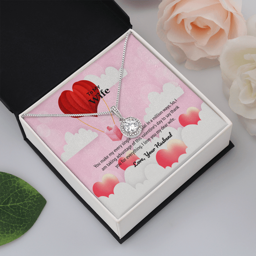 Wife Valentines Gift Special in a Million Ways Eternal Union Necklace - Eternal Hope