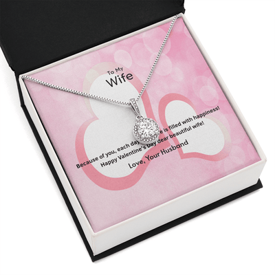 Wife Valentines Gift Each Day Eternal Union Necklace - Eternal Hope