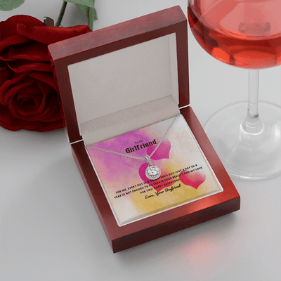 To My Girlfriend Valentines Gift Every Day With You is Special Eternal Union Necklace - Eternal Hope