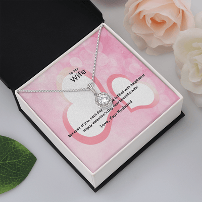 Wife Valentines Gift Each Day Eternal Union Necklace - Eternal Hope